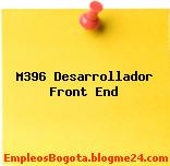 M396 Desarrollador Front End
