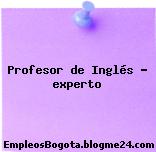 Profesor de Inglés – experto
