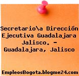 Secretario\a Dirección Ejecutiva Guadalajara Jalisco. – Guadalajara, Jalisco