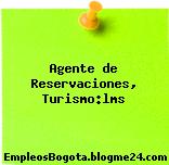 Agente de Reservaciones, Turismo:lms