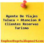 Agente De Viajes Toluca – Atencion A Clientes Reservas Turismo