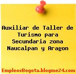 Auxiliar de Taller de Turismo para Secundaria zona Naucalpan y Aragon
