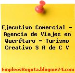 Ejecutivo Comercial – Agencia de Viajes en Querétaro – Turismo Creativo S A de C V