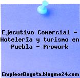 Ejecutivo Comercial – Hotelería y turismo en Puebla – Prowork