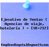 Ejecutivo de Ventas ( Agencias de viaje, hotelería ) – [VK-737]
