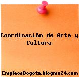 Coordinación de Arte y Cultura