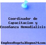 Coordinador de Capacitacion y Enseñanza Hemodialisis