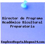 Director de Programa Académico Bicultural Preparatoria