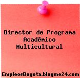 Director de Programa Académico Multicultural