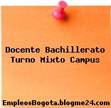 Docente Bachillerato Turno Mixto Campus