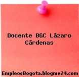 Docente BGC Lázaro Cárdenas