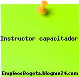 Instructor capacitador