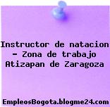 Instructor de natacion – Zona de trabajo Atizapan de Zaragoza