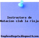 Instructor(A) De Natacion – Club La Rioja