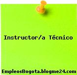 Instructor/a Técnico