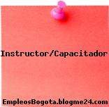 Instructor/Capacitador
