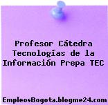 Profesor Cátedra Tecnologías de la Información Prepa TEC