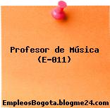 Profesor de Música (E-011)