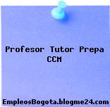 Profesor Tutor Prepa CCM