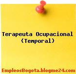 Terapeuta Ocupacional (Temporal)