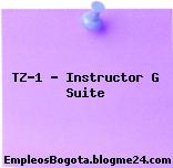 TZ-1 – Instructor G Suite