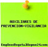 AUXILIARES DE PREVENCION-VIGILANCIA