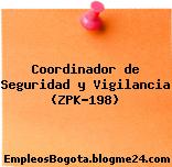 Coordinador de Seguridad y Vigilancia (ZPK-198)