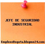 JEFE DE SEGURIDAD INDUSTRIAL