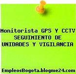 Monitorista GPS Y CCTV SEGUIMIENTO DE UNIDADES Y VIGILANCIA