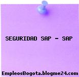 SEGURIDAD SAP – SAP