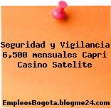 Seguridad y Vigilancia – $6,500 mensuales Capri Casino Satelite